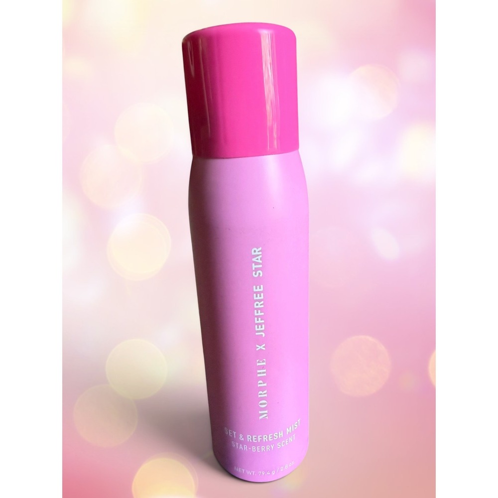 Morphe x Jeffree Star - Set &‎ Refresh Mist Star-Berry Scent - NEVER BEEN USED